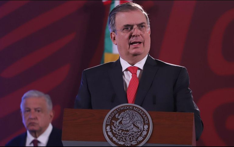 El secretario de Relaciones Exteriores, Marcelo Ebrard. SUN / B. Fregoso