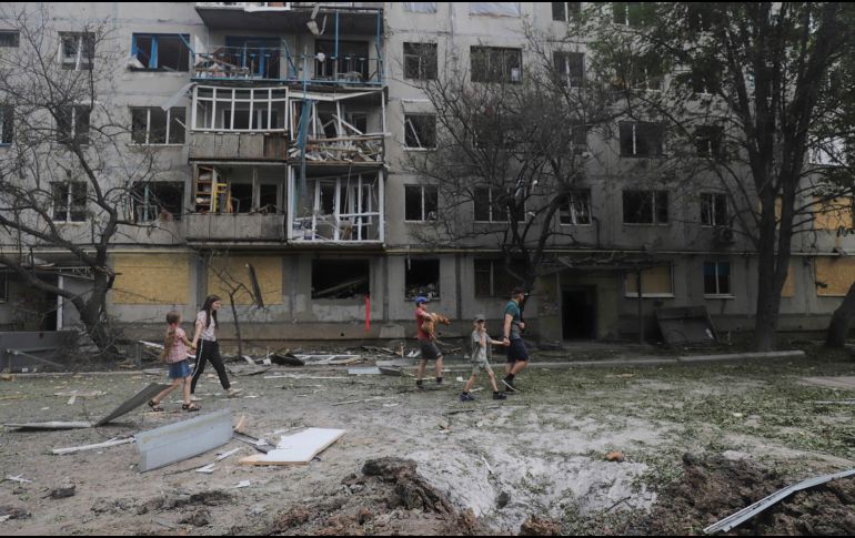 Ucrania ha pedido repetidamente a Occidente armamento pesado para combatir a Rusia. EFE