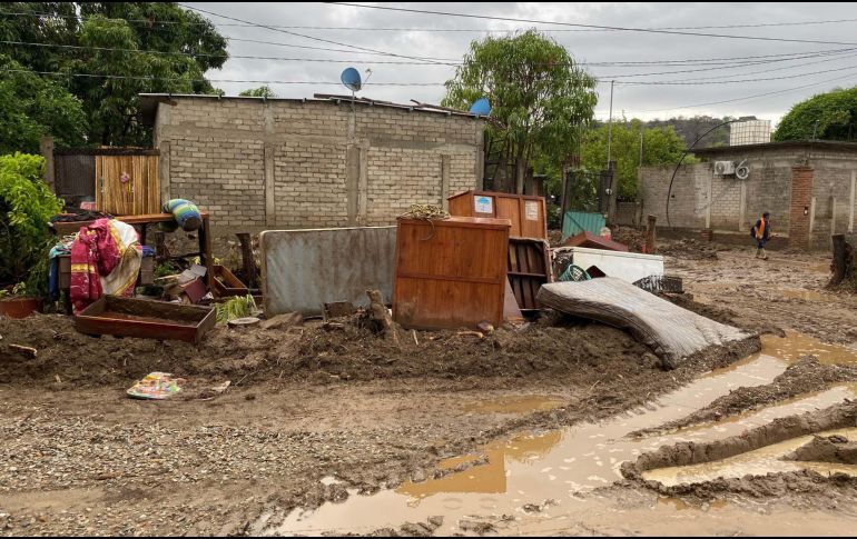 El impacto del huracán 