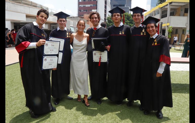 Miguel Márquez, Andrés Mejorada, Alexia Luna, Eduardo Fernández, Juan Pablo Durán, Cristóbal Ochoa y Juan Carlos Vázquez. GENTE BIEN JALISCO/Claudio Jimeno