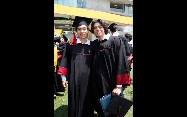 Alonso Gómez y Emilio Cortes. GENTE BIEN JALISCO/Claudio Jimeno