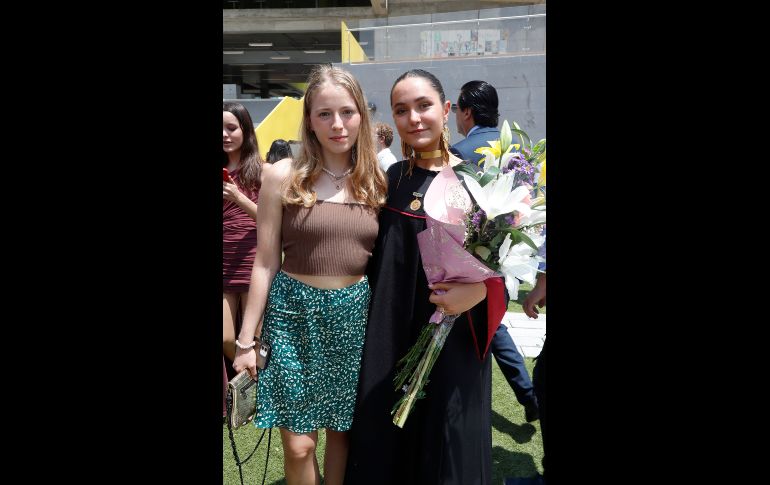 Montserrat Cañas y Zanya Moragrega. GENTE BIEN JALISCO/Claudio Jimeno