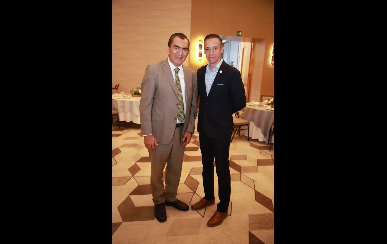 Alejandro Jaime y Carlos González. GENTE BIEN JALISCO/Antonio Martínez