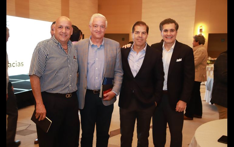 Eduardo Canales y Antonio Leaño del Castillo. GENTE BIEN JALISCO/Antonio Martínez