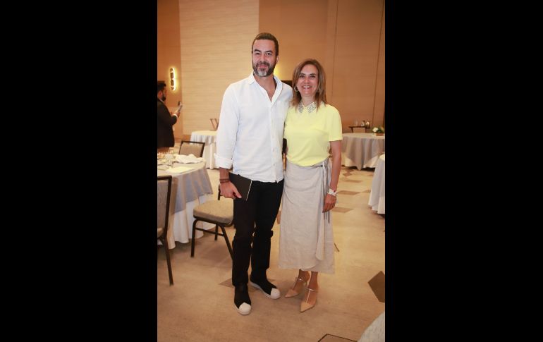 Álvaro Cuevas y Marcela Figueroa. GENTE BIEN JALISCO/Antonio Martínez