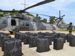 Se inició la persecución que terminó en el poblado El Azufre, Villa de Tututepec de Melchor Ocampo, en donde los presuntos transgresores de la ley huyeron. ESPECIAL