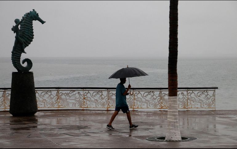 Se prevén lluvias eléctricas y con granizo para Jalisco, así como olas de hasta cuatro metros. EL INFORMADOR/ ARCHIVO