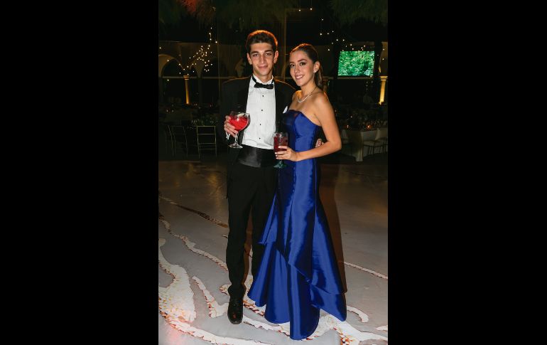 Antonio Issa e Isabella Muñoz. GENTE BIEN JALISCO/Jorge Soltero