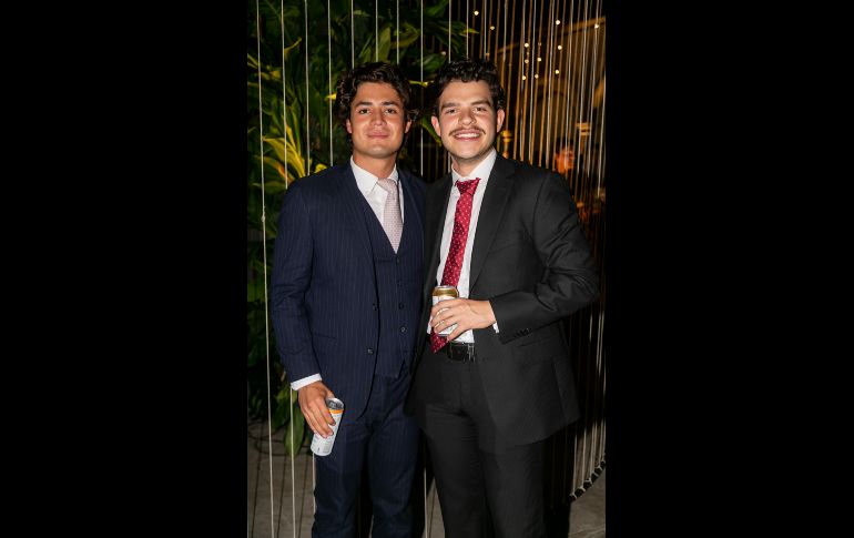 Emiliano Chavolla y Giulio Paglieri. GENTE BIEN JALISCO/Jorge Soltero