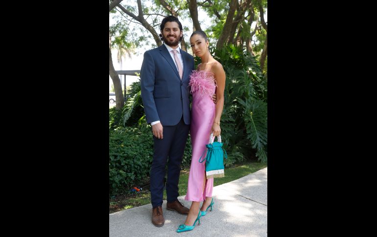 Gabriel Parra e Isabella Gutiérrez. GENTE BIEN JALISCO/Claudio Jimeno