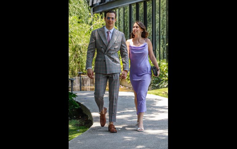 Dimitri Fafutis y Sofía Ramírez. GENTE BIEN JALISCO/Claudio Jimeno