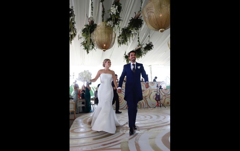 Cristina González y Eduardo Mendoza. GENT EBIEN JALISCO/Claudio Jimeno