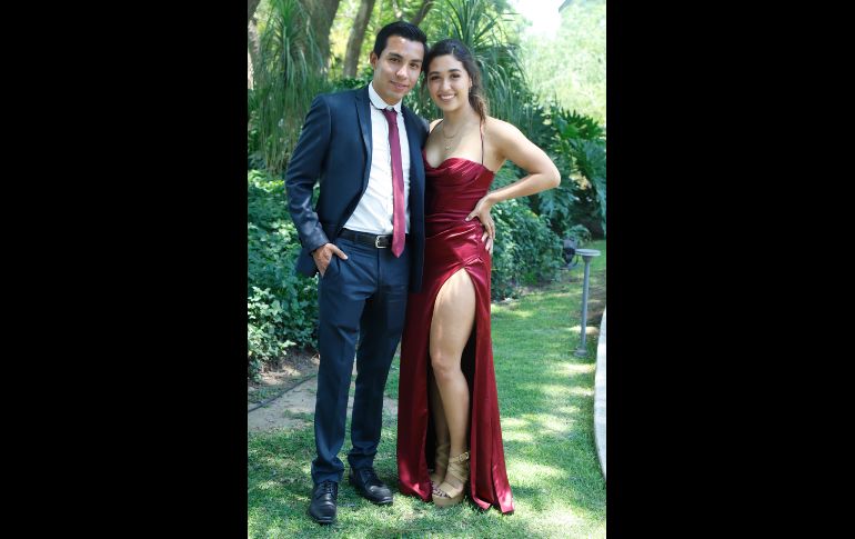 Jonathan Robles e Isabel Macedo. GENTE BIEN JALISCO/Claudio Jimeno
