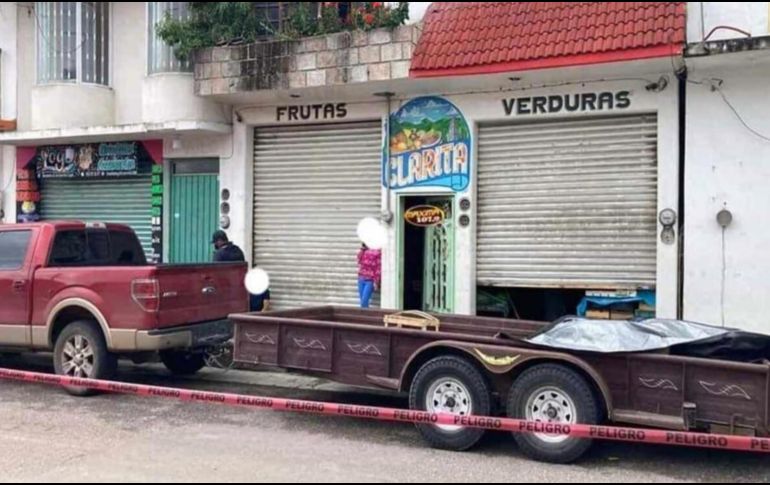 El cuerpo de Jessica Velasco fue encontrado dentro del remolque de una camioneta en el municipio de Yolomécatl. SUN/ESPECIAL