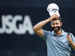 Hadwin tuvo una ronda perfecta de cuatro bajo par. AFP/W. Little