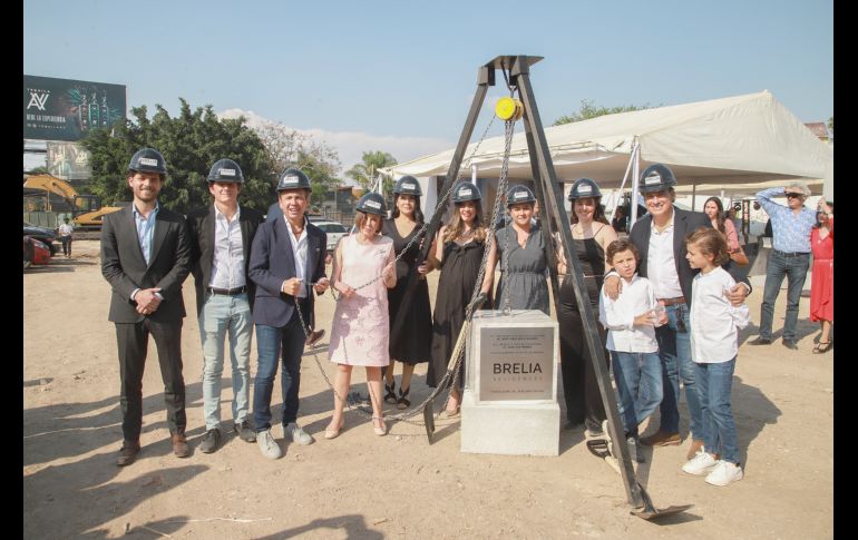 Brelia Residences, se coloca la primera piedra. GENTE BIEN JALISCO/Antonio Martínez