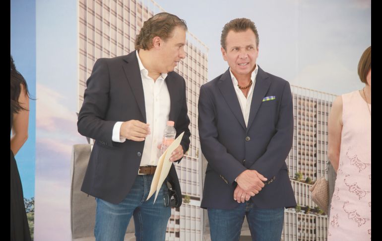 Jorge Camilo Antonio y Pablo Lemus. GENTE BIEN JALISCO/Antonio Martínez