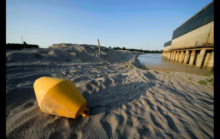 Se trata de la peor sequía en 70 años, según la autoridad de la Cuenca del Río Po. AP/L. Bruno