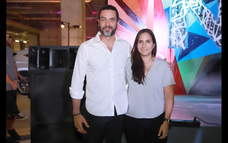 Álvaro Cuevas y Ezbaide Baruqui. GENTE BIEN JALISCO/Antonio Martínez