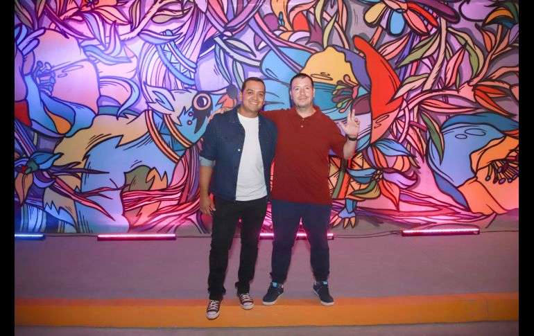 Mario Rodríguez y Efrén Salazar. GENTE BIEN JALISCO/Antonio Martínez