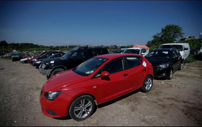 Los peritajes son tardados y las cuotas para sacar los vehículos del depósito se vuelven impagables. EL INFORMADOR/Archivo