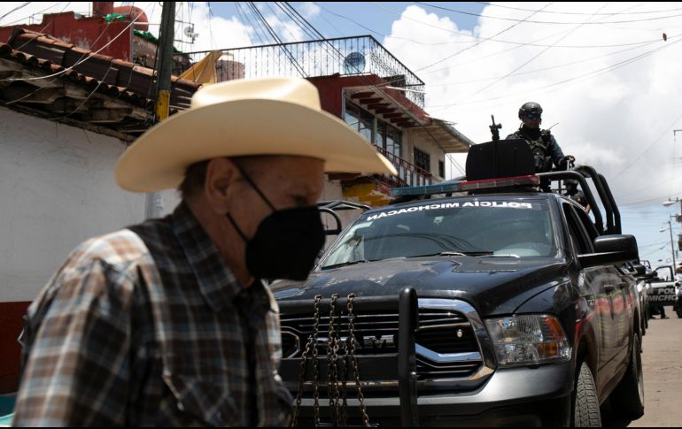 En el grado de mayor riesgo, Estados Unidos clasifica a Colima, Guerrero, Michoacán, Sinaloa y Tamaulipas. EFE/I. Villanueva