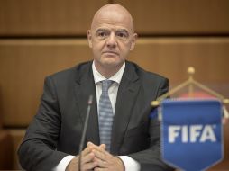 Gianni Infantino. El presidente de la FIFA quiere paz en las redes. EFE/Archivo