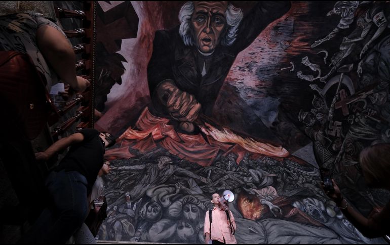 Los murales son vestigios de las deudas históricas que aún tenemos por enfrentar: la desigualdad, la injusticia y el respeto pleno a los derechos humanos. ESPECIAL