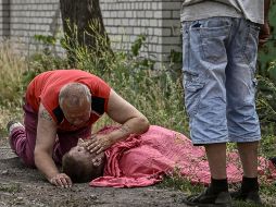 Los fallecidos por la guerra, sin freno. AFP