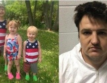 Jason A. Kerels, de 35 años, enfrenta el cargo de asesinato por la muerte de sus tres hijos. TWITTER/Sam Borcia