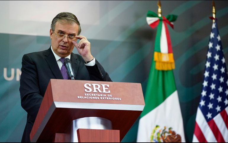 Marcelo Ebrard estuvo presente el domingo en un acto público en Guadalajara, donde fue recibido con gritos de 