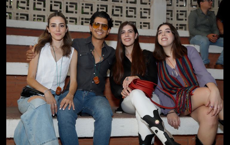 Valeria Cervantes, Ricardo Castellanos, Marifer Maigre y Sofia Álvarez. GENTE BIEN JALISCO/ Claudio Jimeno