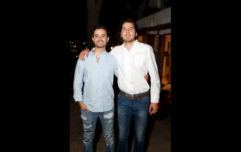 Carlos Pérez y Jorge Corona. GENTE BIEN JALISCO/ Claudio Jimeno