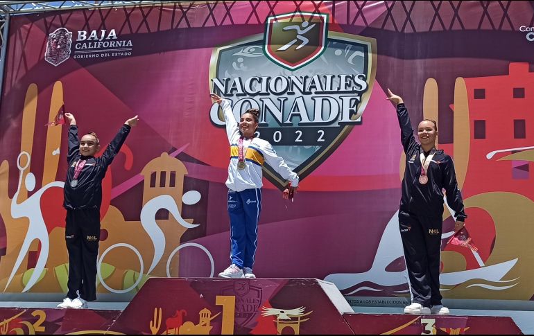 Además, la jalisciense logró clasificarse para las cuatro finales posibles de este deporte en las modalidades de piso, barras paralelas, salto y viga. ESPECIAL