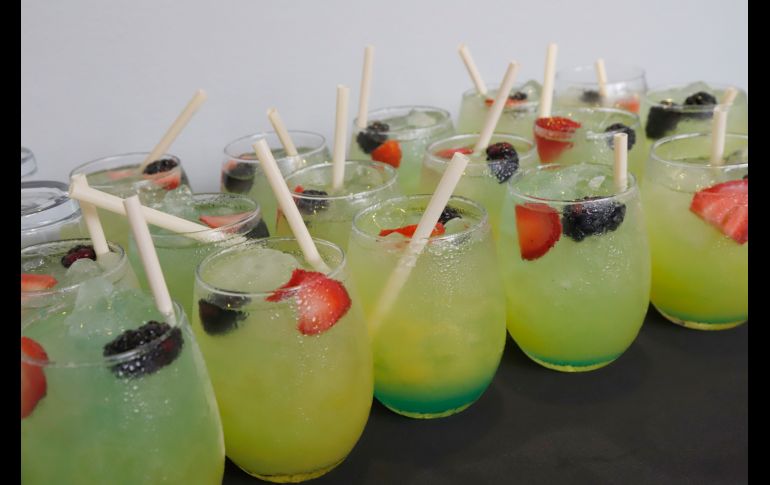 Bebidas de bienvenida. GENTE BIEN JALISCO/Claudio Jimeno