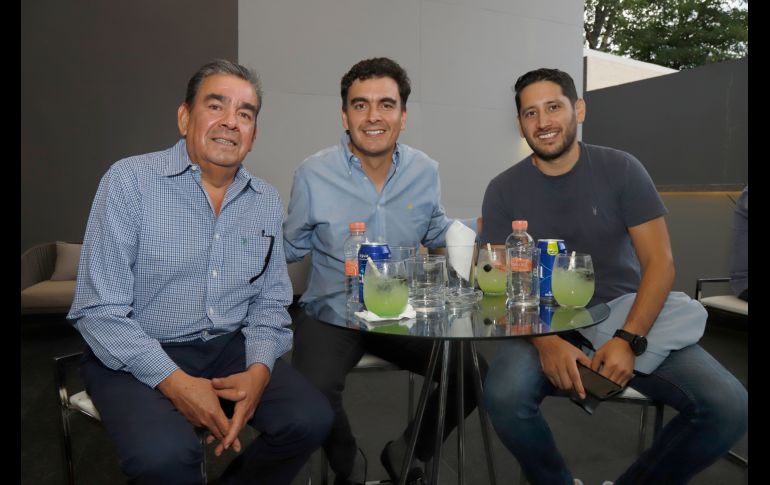 Jaime Olea, Jaime Olea Sahagún y Saúl Andrade. GENTE BIEN JALISCO/Claudio Jimeno