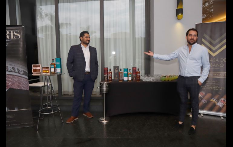 Jordan Jaimes y Luis Fernández del Valle. GENTE BIEN JALISCO/Claudio Jimeno