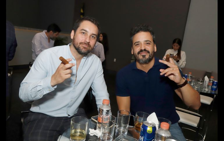 Luis Fernández del Valle y Cesar Gómez. GENTE BIEN JALISCO/Claudio Jimeno