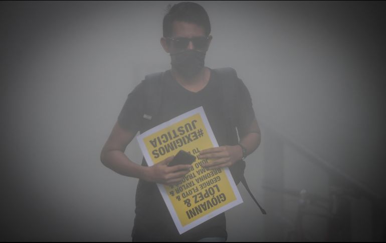 Giovanni López perdió la vida en mayo de 2020 tras haber sido golpeado por policías de Ixtlahuacán de los membrillos, presuntamente por no utilizar cubrebocas. EL INFORMADOR/Archivo