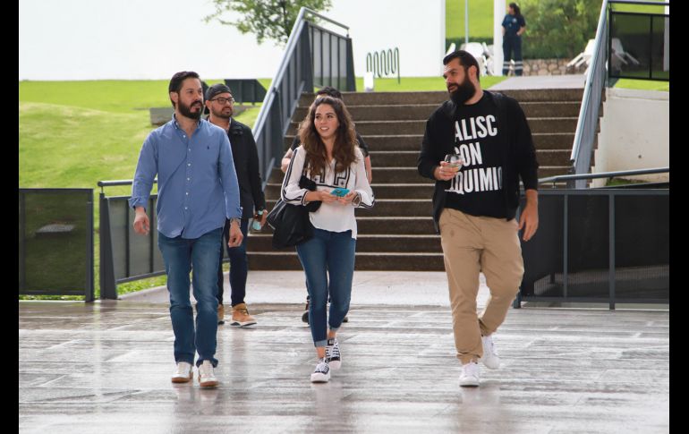 Ricardo Chico, Carolina Zepeda y Claudio de Angelis. GENTE BIEN JALISCO/ Antonio Martínez
