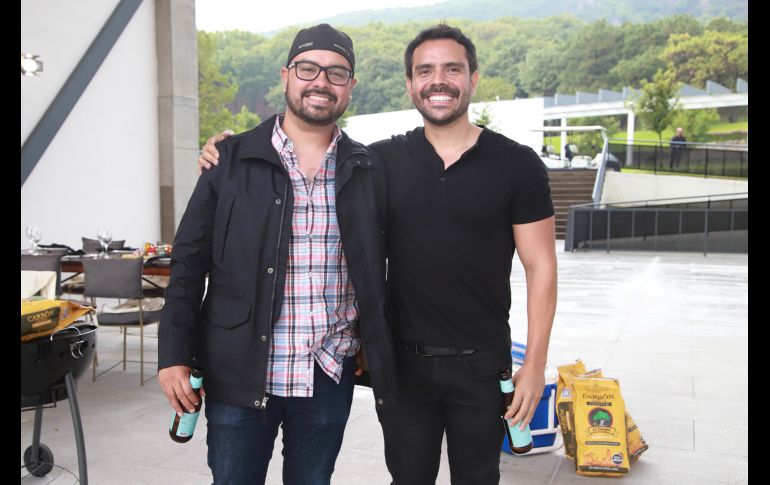 David Valenzuela y Alejandro Beascoechea. GENTE BIEN JALISCO/ Antonio Martínez