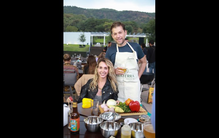 Erika Nieto y Memo Salles. GENTE BIEN JALISCO/ Antonio Martínez