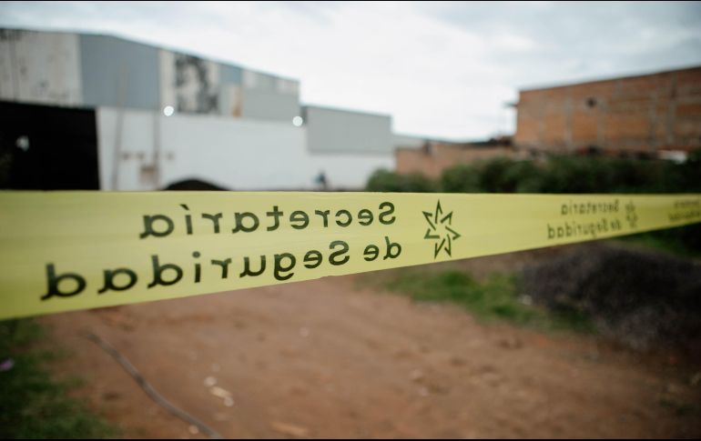 La zona fue acordonada con cintas de seguridad. EL INFORMADOR/G. Gallo