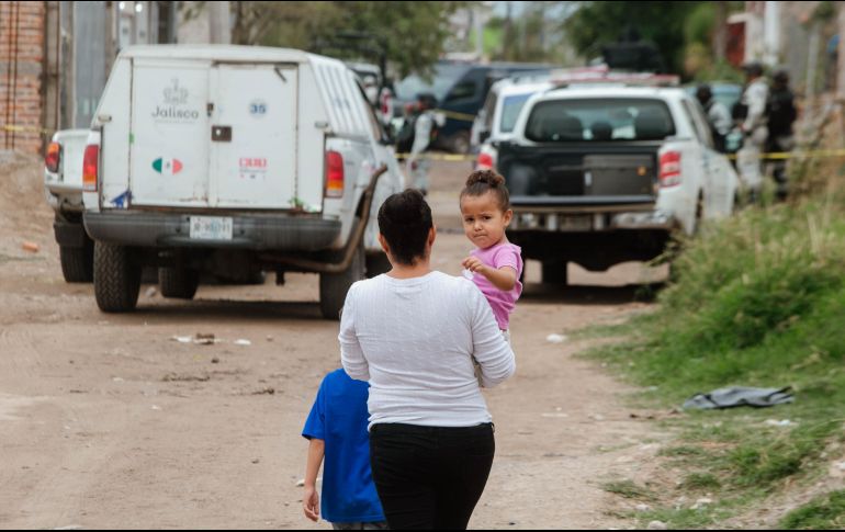 Vecinos aseguran que la colonia era muy tranquila, hasta el día de ayer. EL INFORMADOR/G. Gallo