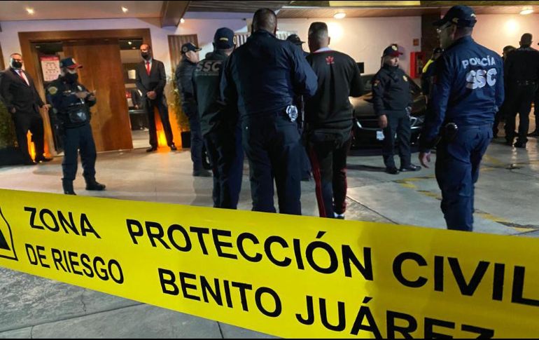 El agresor y su chofer fueron detenidos. SUN/V. Rosas