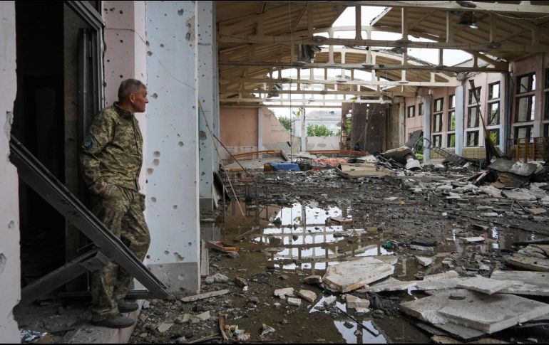 La toma de Severodonetsk permitiría a los rusos avanzar sobre la localidad vecina de Lysychansk. AP/A. Marienko