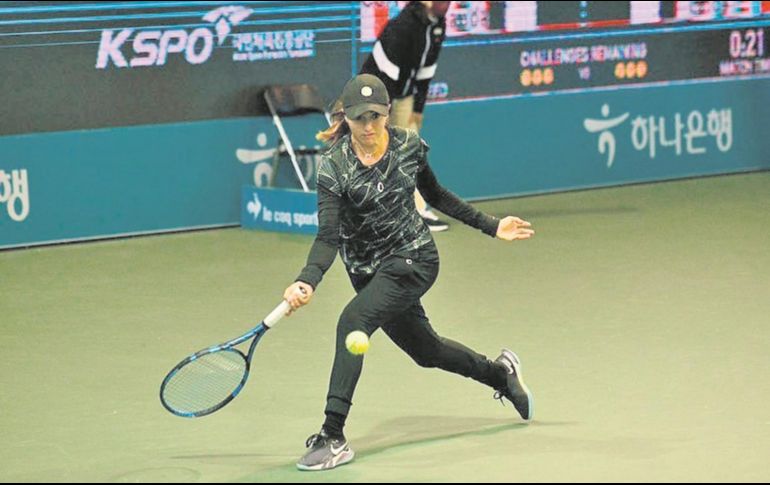 Contreras será la cuarta mexicana en jugar en Wimbledon. ESPECIAL