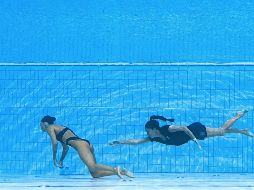 El doctor Merkely Bela, encargado de la salud de los atletas que compiten en el Mundial, brindó su opinión sobre la nadadora Anita Álvarez. AFP / ARCHIVO