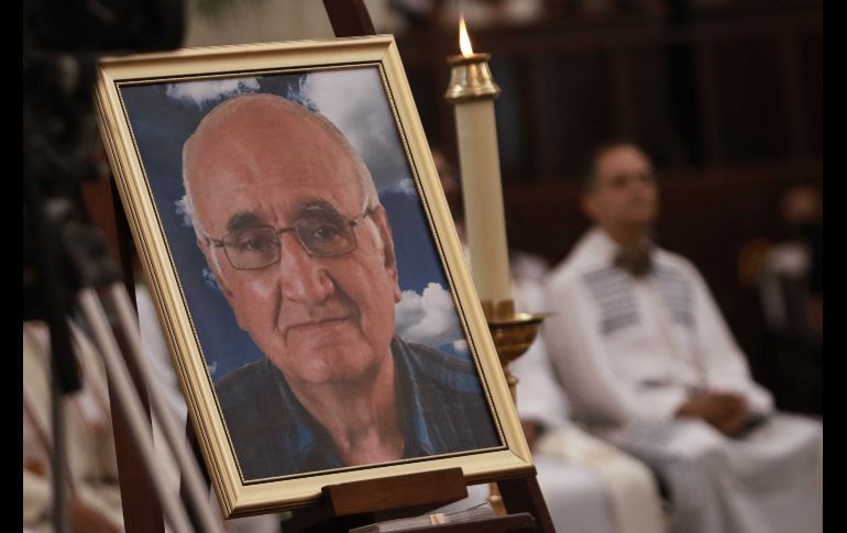 Javier Campos Morales, uno de los jesuitas asesinados. El Universal