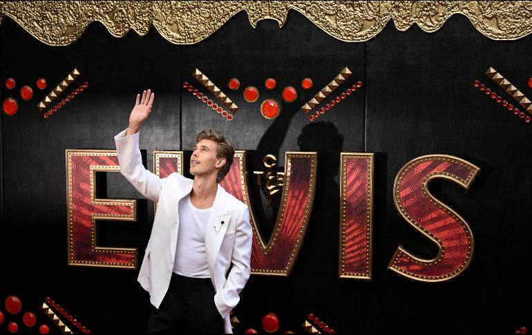 Austin Butler, protagonista de Elvis. AFP/ARCHIVO